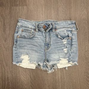 american eagle denim shorts